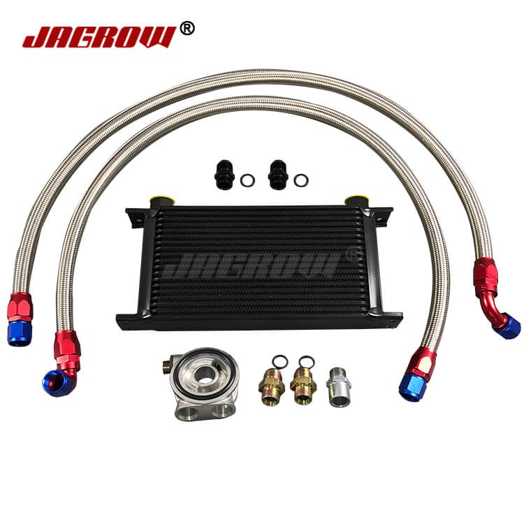 19 row oil cooler kit