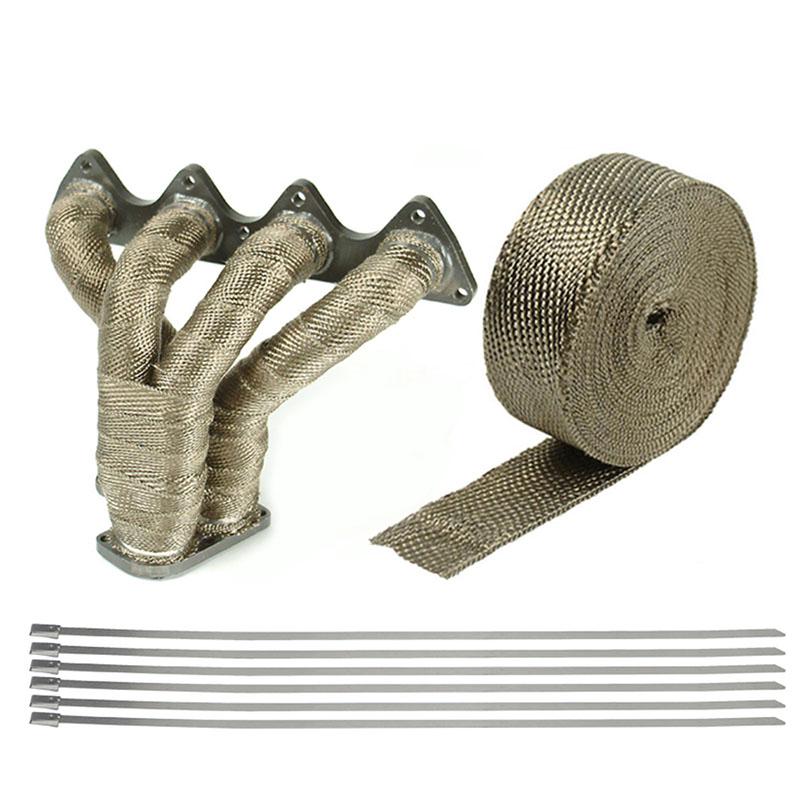 exhaust heat wrap