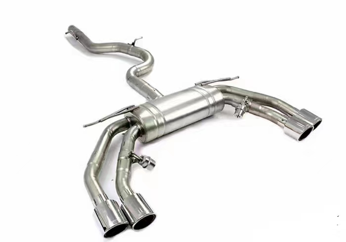 for VW GOLF MK7 R 2.0T catback with valve