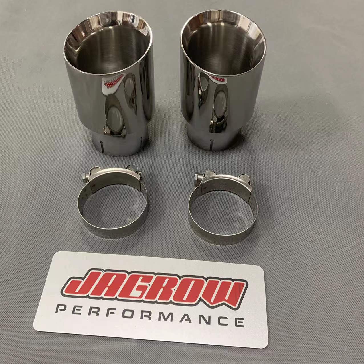 Stainless steel universal exhaust tip