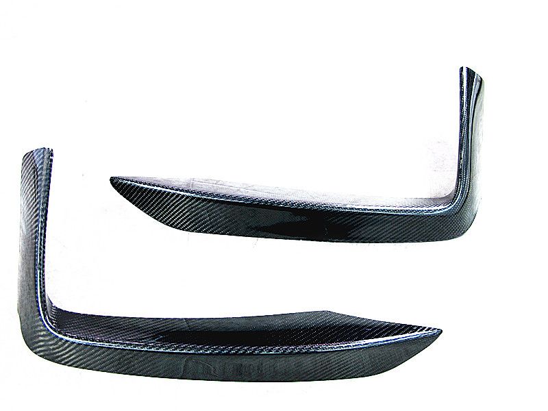 FRONT CARBON FIBER BUMPER DUCT COVER