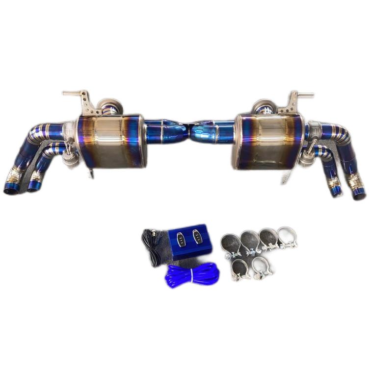 Audi V8 exhaust system