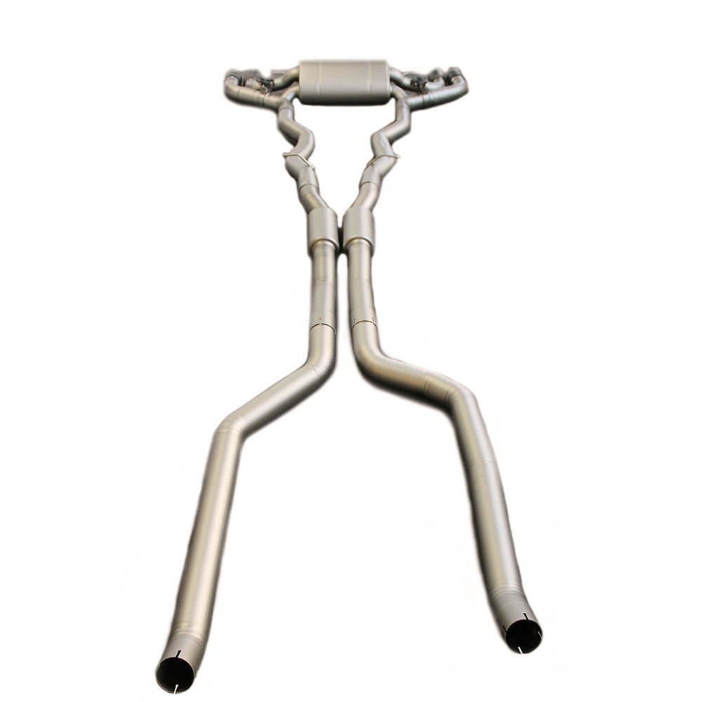 BMW M850I titanium exhaust catback