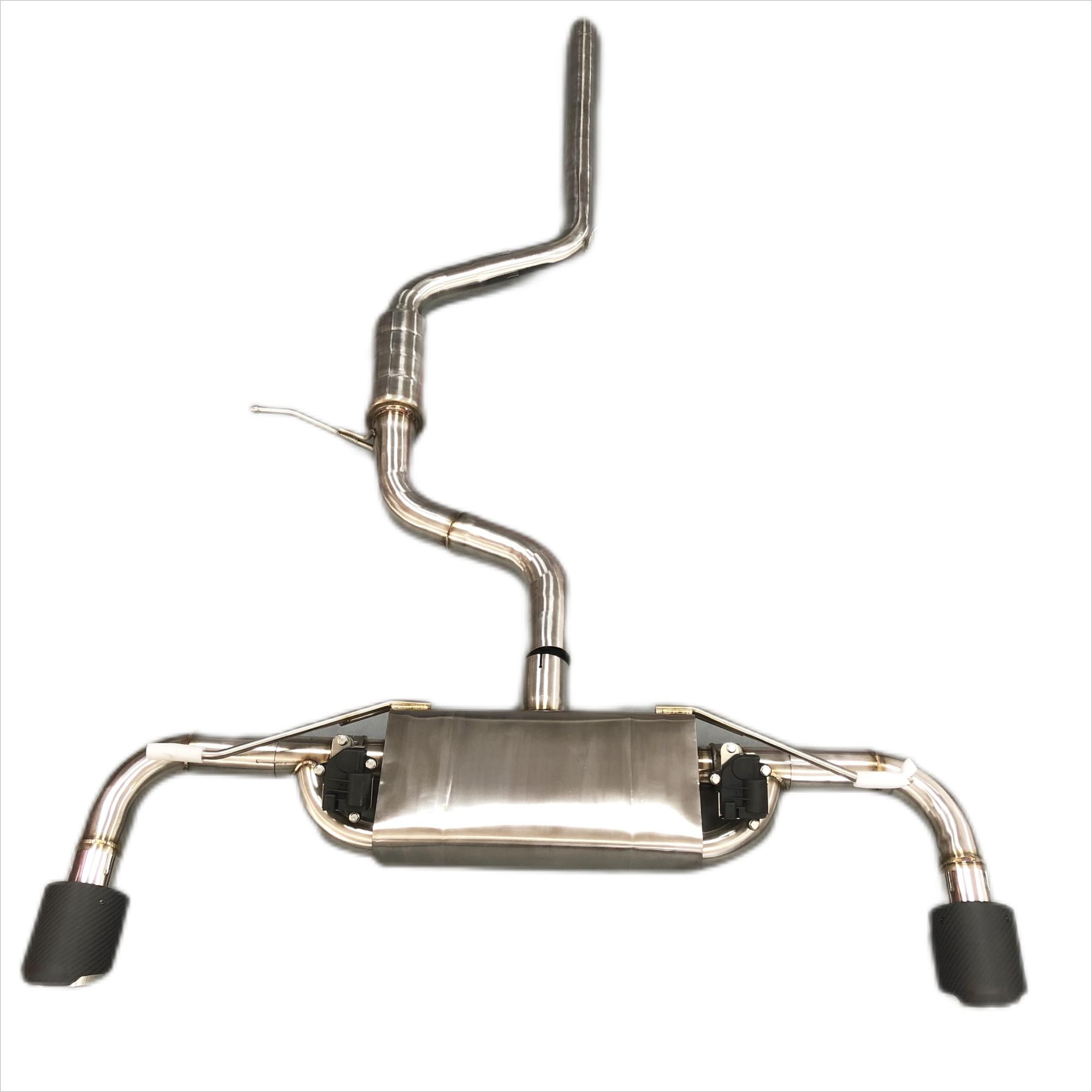 VW GOLF 8 exhaust catback