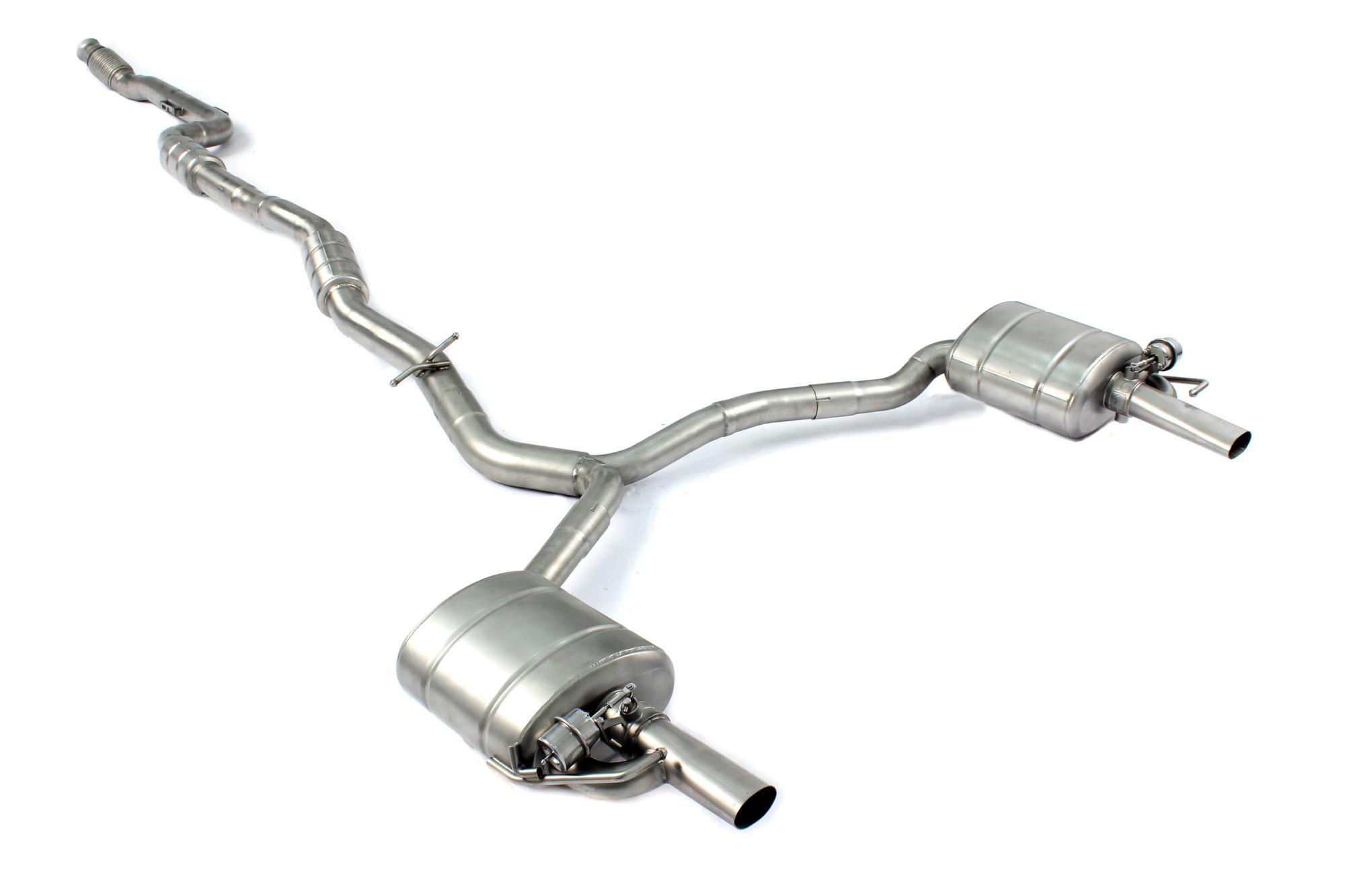 Benz W213 stainless steel exhaust catback