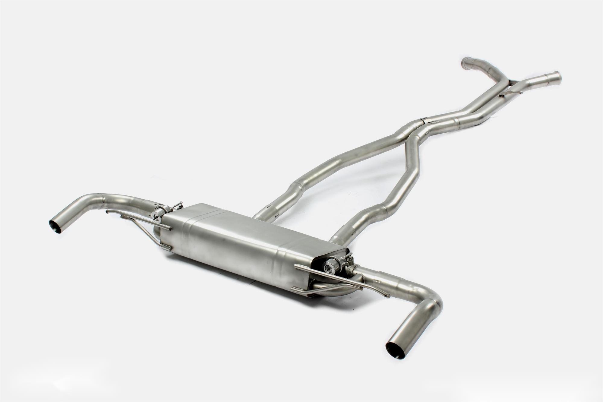Benz GLE stainless steel exhaust catback