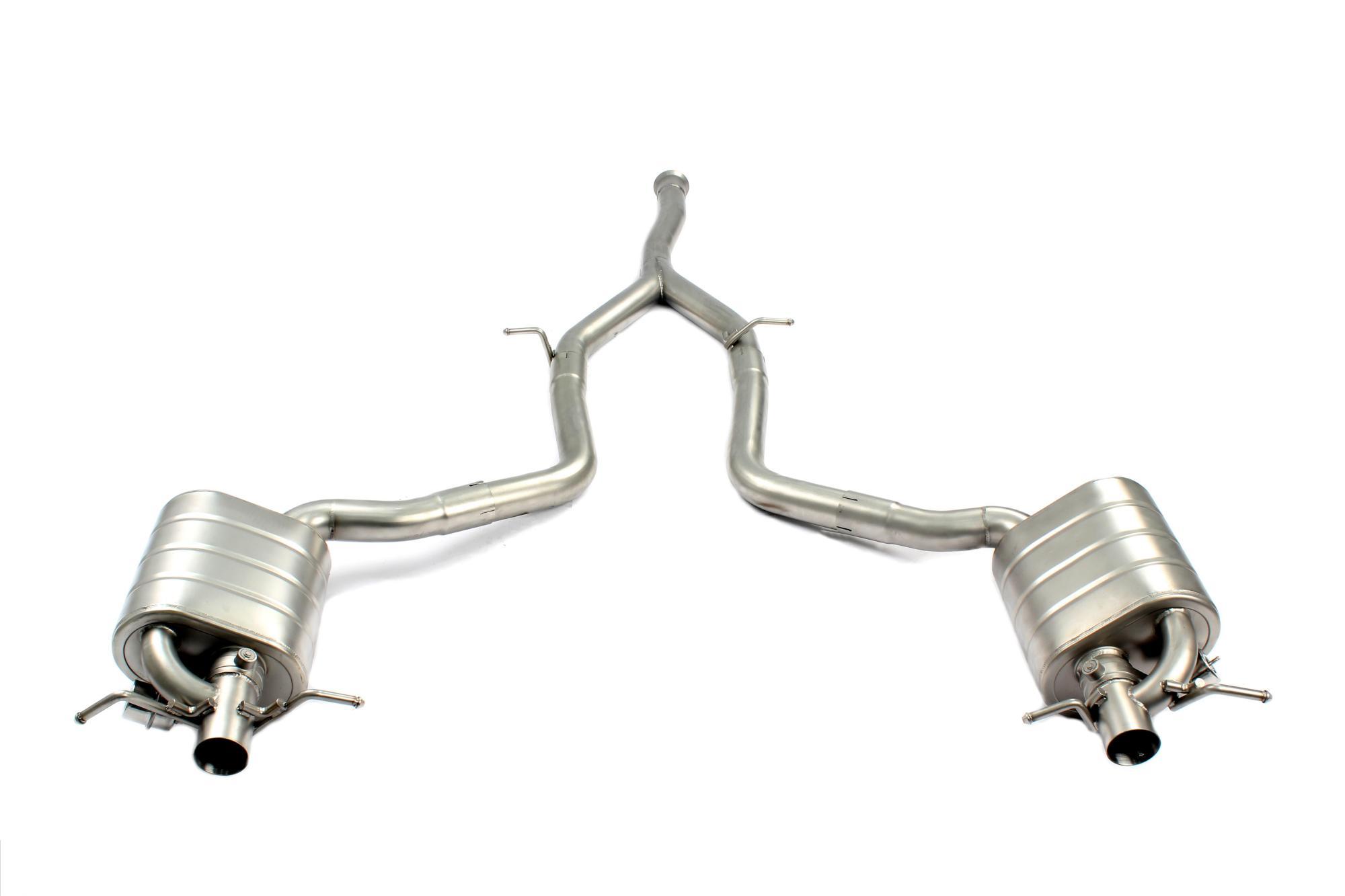 Benz C series W204 stainless steel exhaust catback