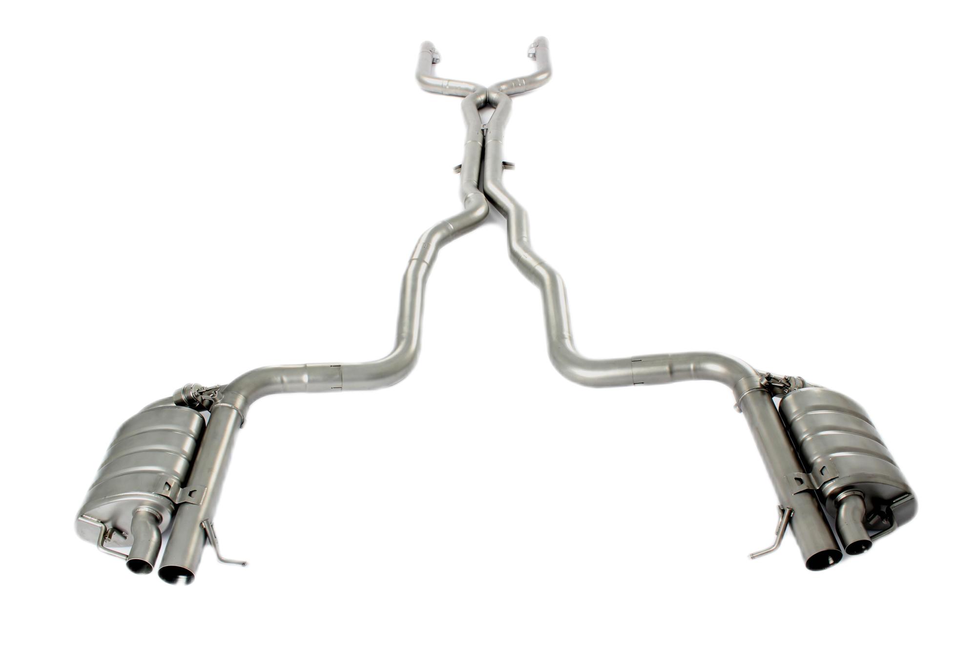 Benz W205 C63 stainless steel exhaust catback