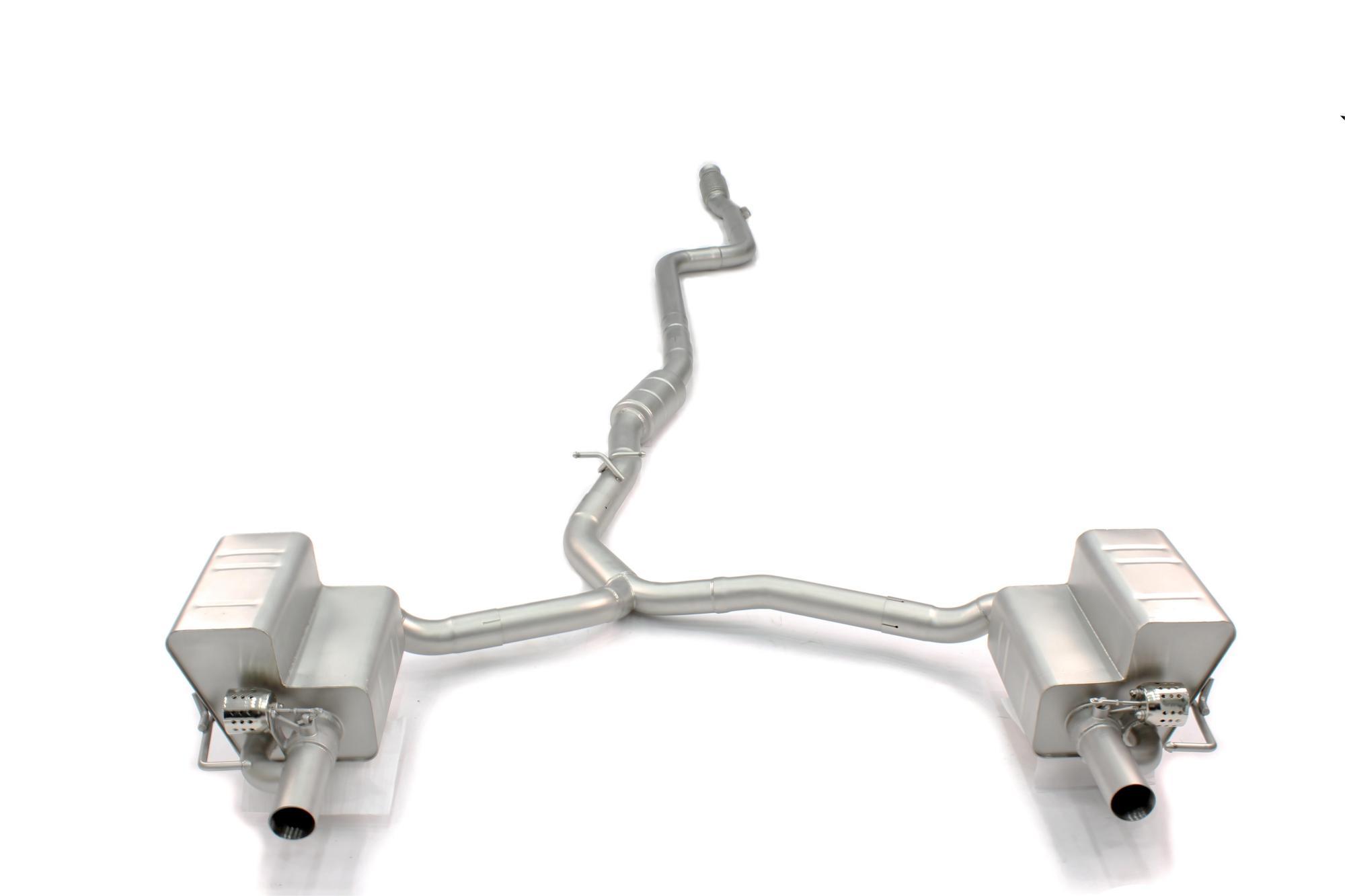 Benz C class stainless steel exhaust catback