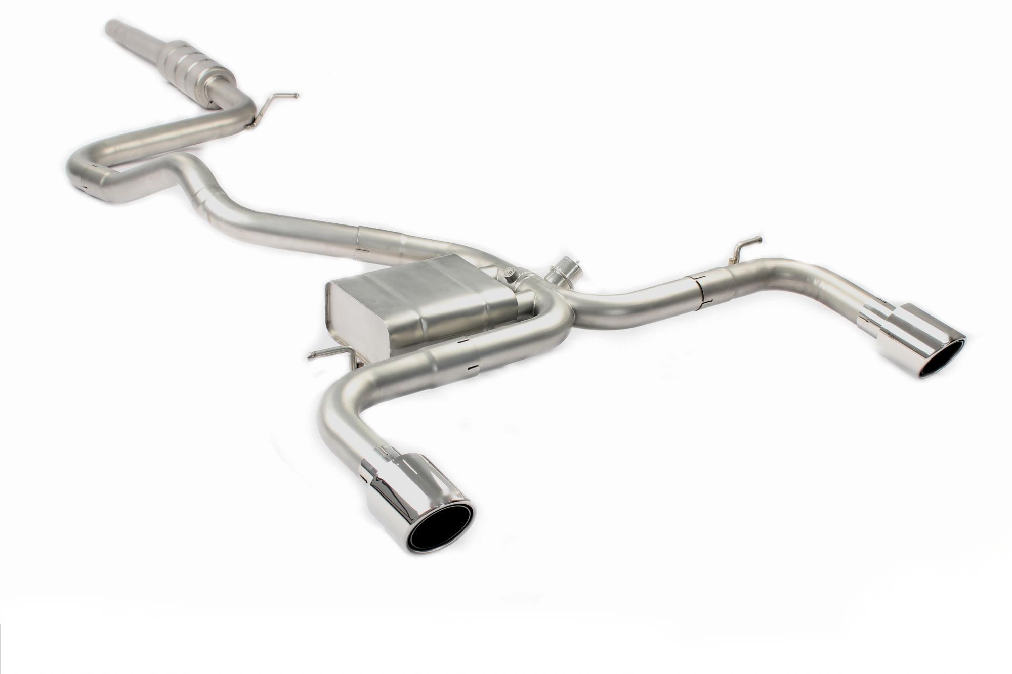 VW GOLF 7 stainless steel exhaust catback