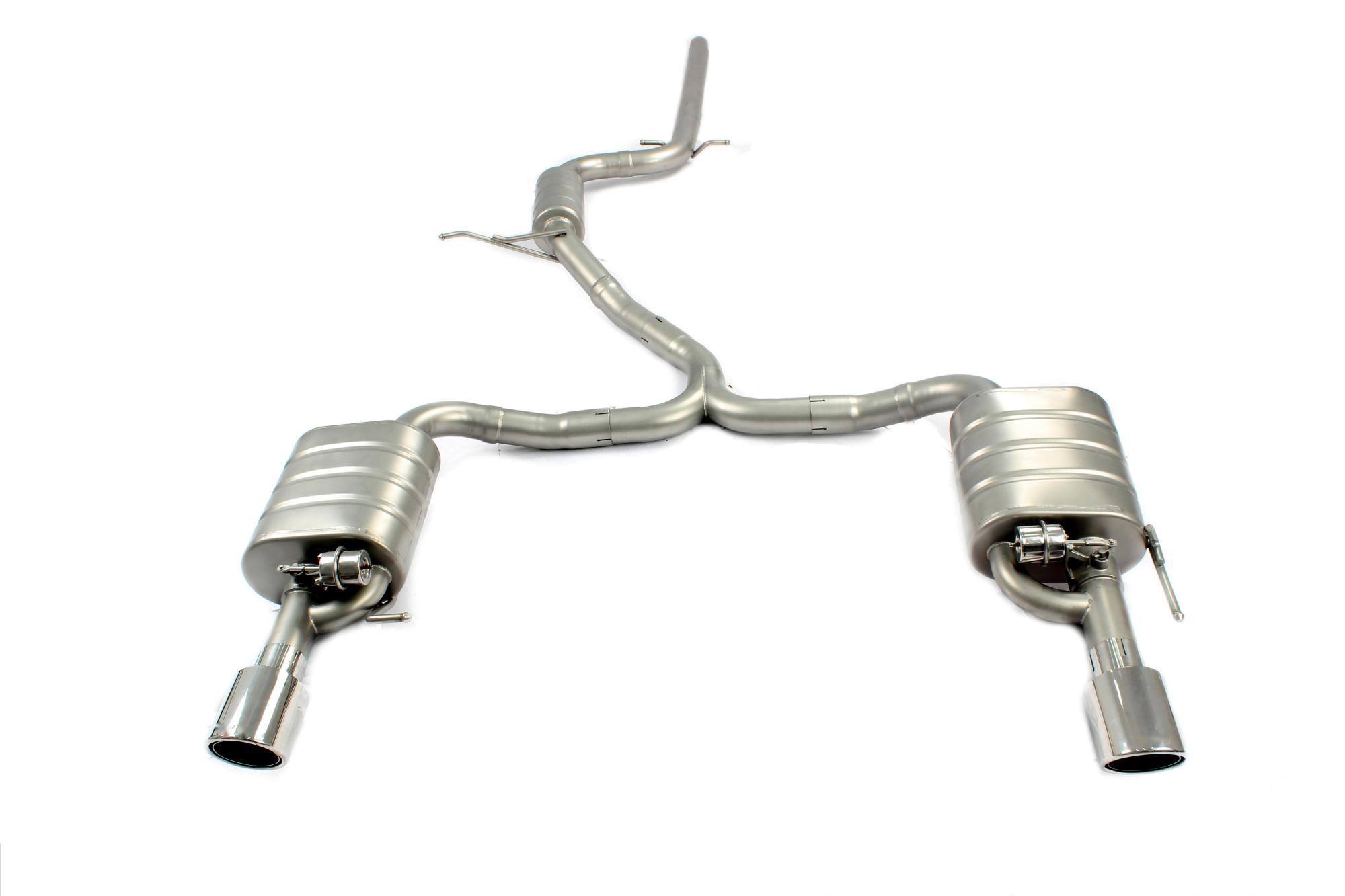 VW Sagitar stainless steel exhaust catback