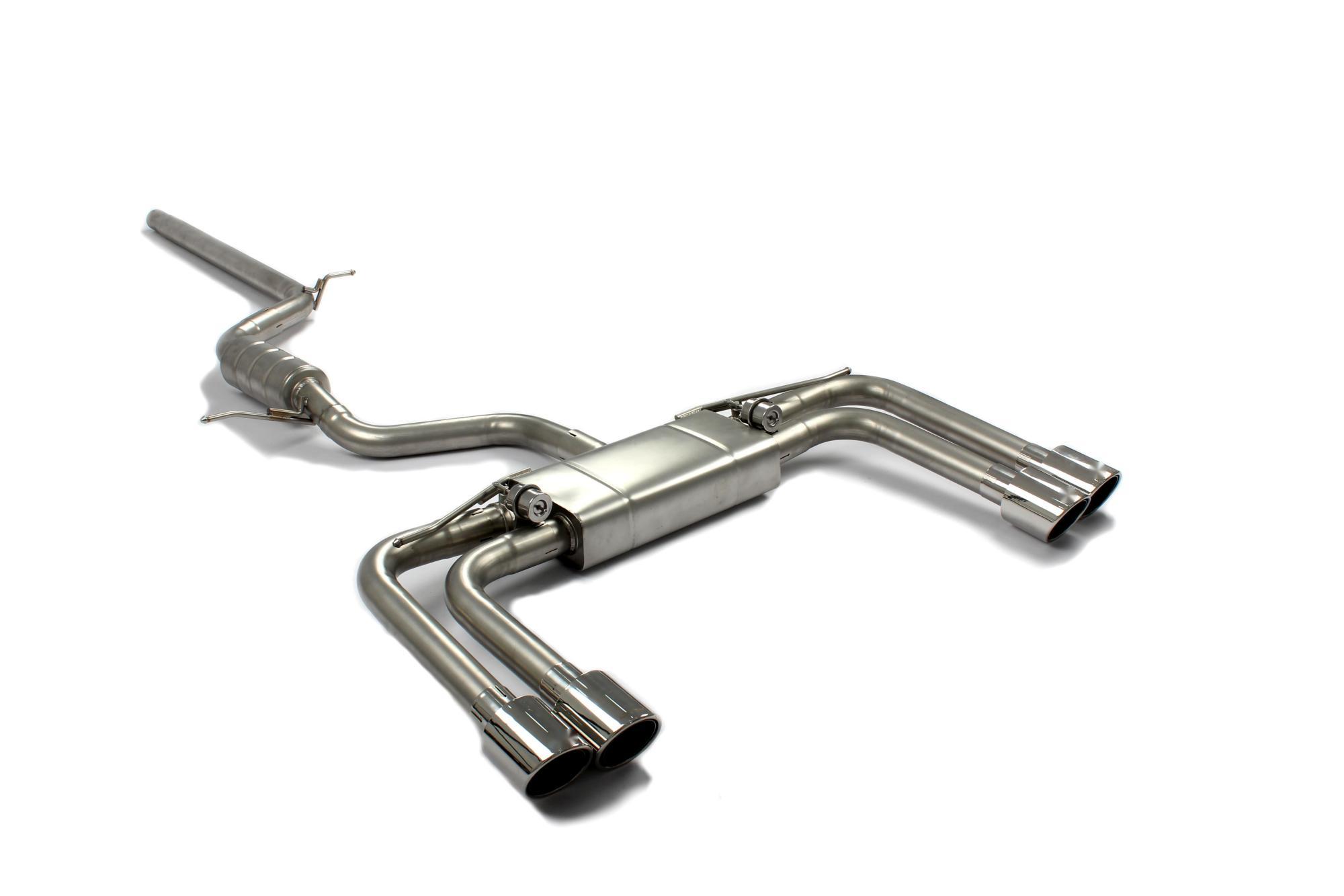 VW Tiguan stainless steel exhaust catback