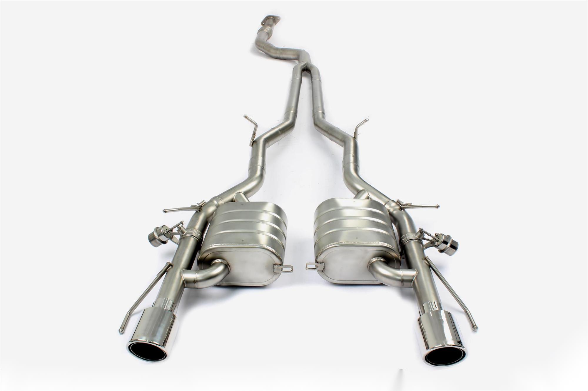 Cadillac ATSL stainless steel exhaust catback