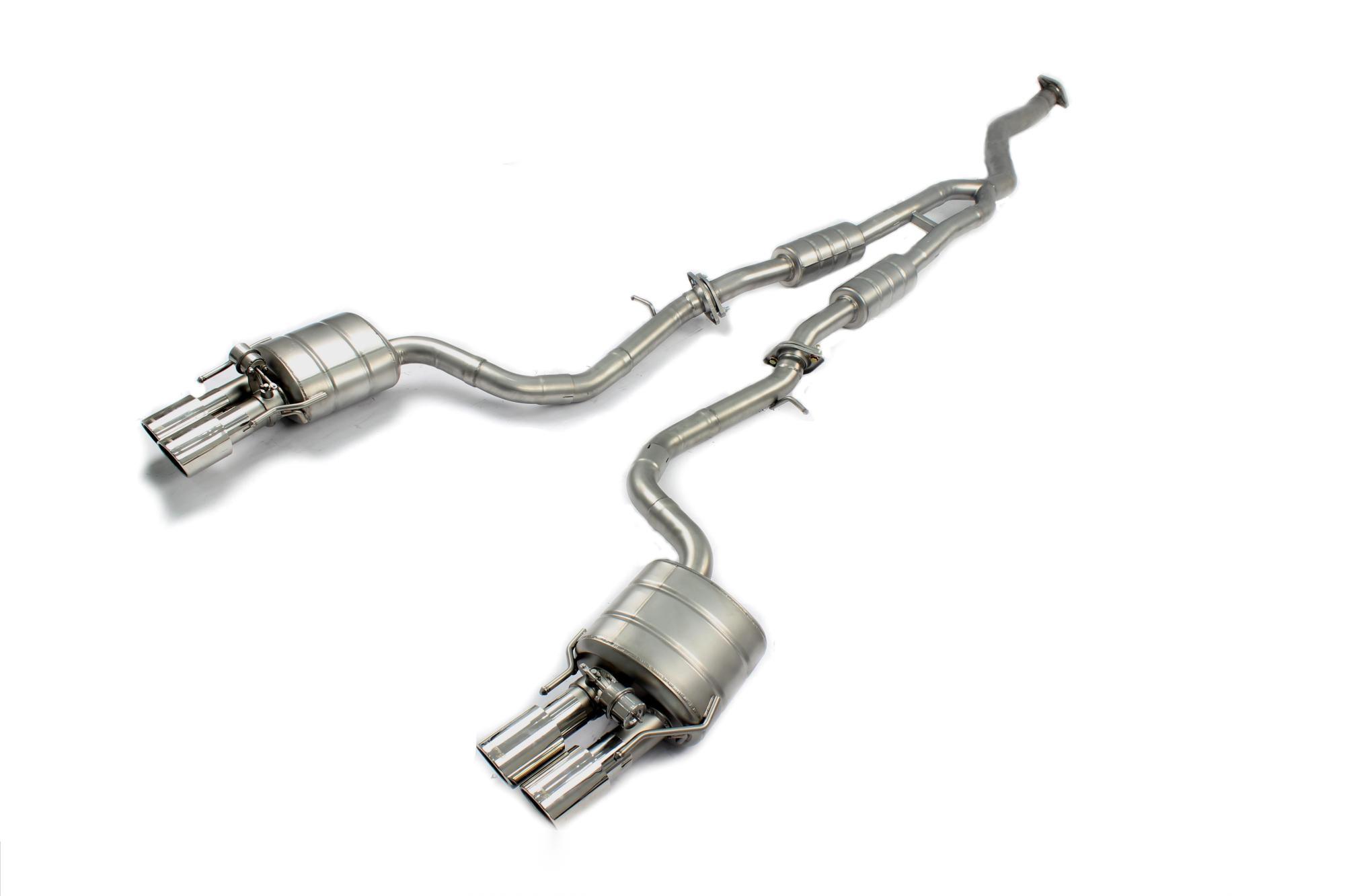 Lexus RC200T stainless steel exhaust catback