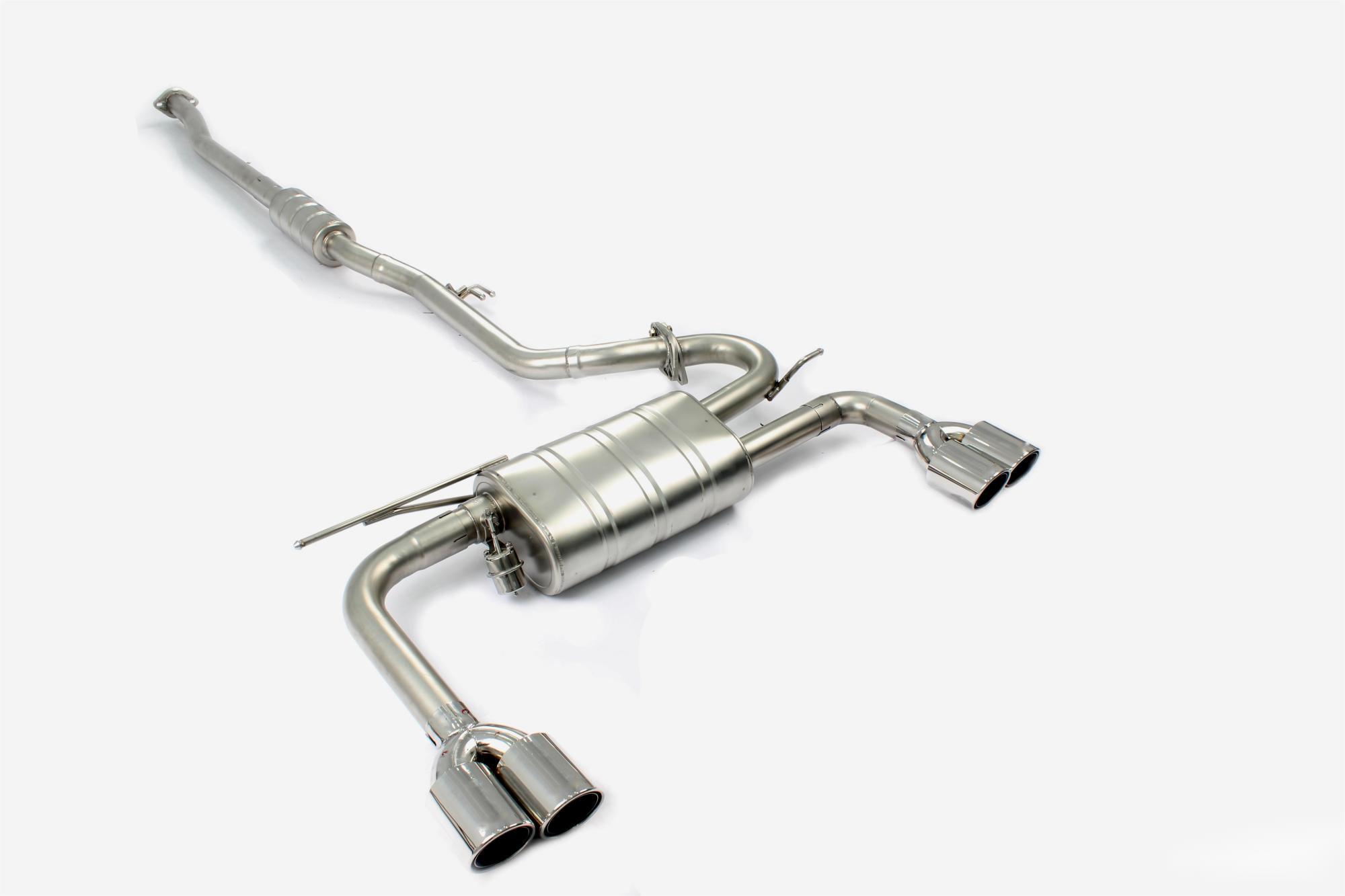 Rohens stainless steel exhaust system