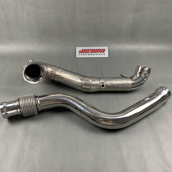 Benz A45 CLA45 exhaust downpipe