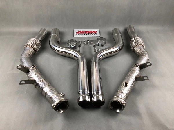 Benz S63 S600 S500 S400 W222 exhaust downpipe