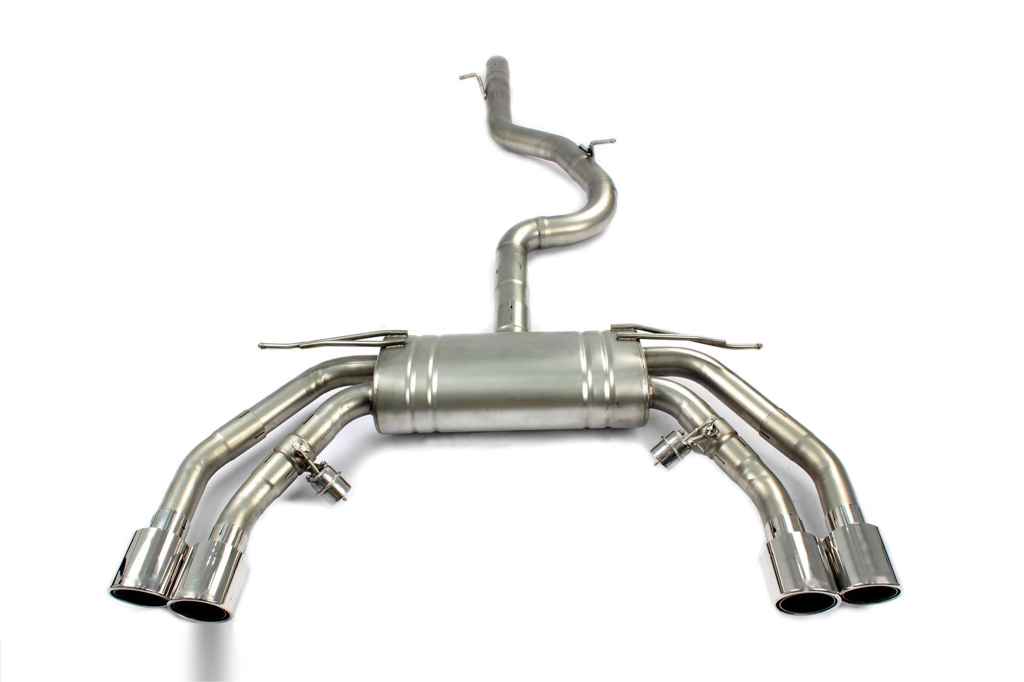 Audi S3 stainless steel exhaust catback