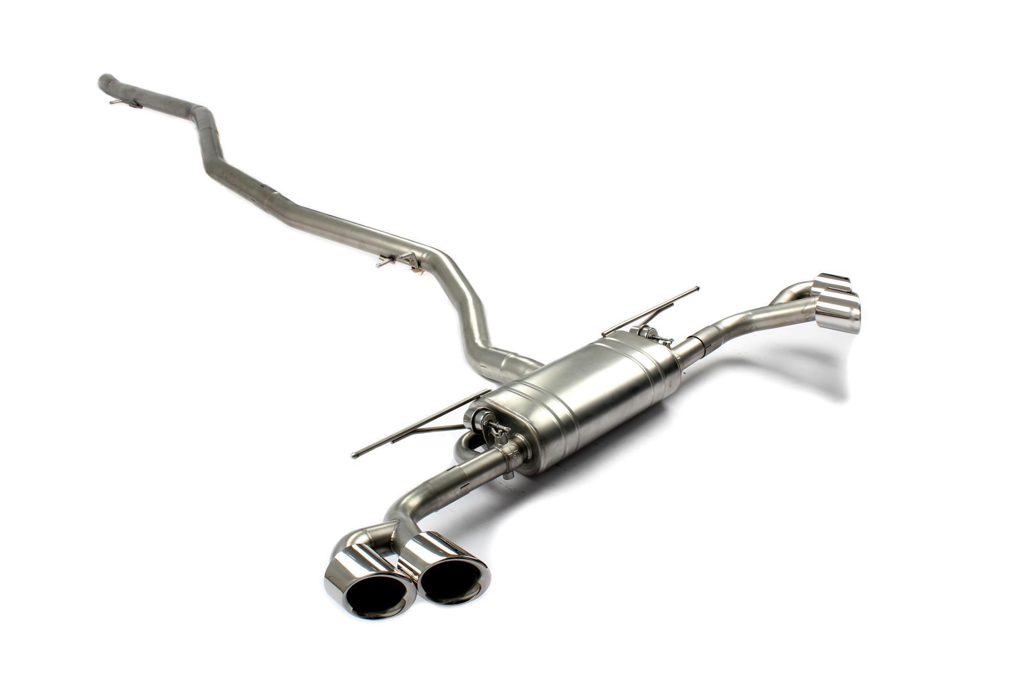 BMW X4 stainless steel exhaust catback