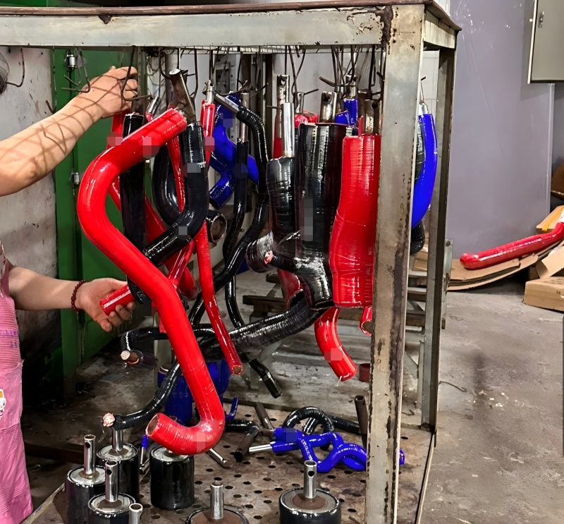 Silicone hose intake kit